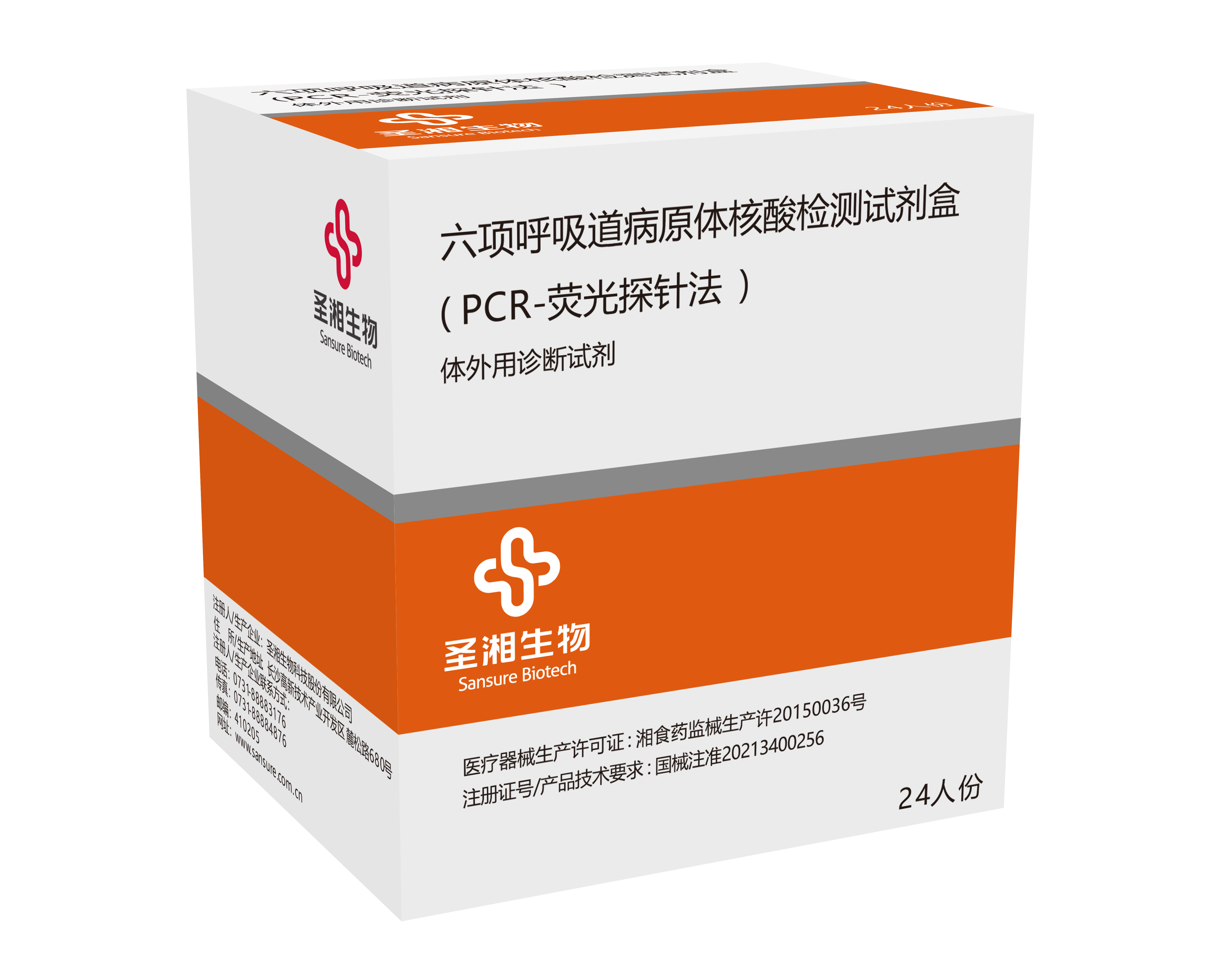 六项呼吸道病原体核酸检测试剂盒