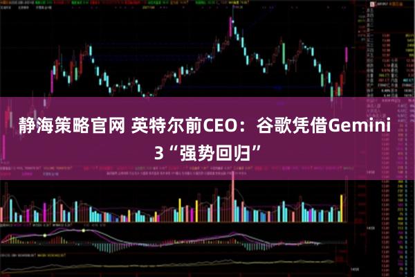 静海策略官网 英特尔前CEO：谷歌凭借Gemini 3“强势回归”